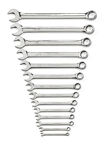 GEARWRENCH 14 Pc. 6 Pt. Combination Wrench Set, SAE - 81924 - size: SAE