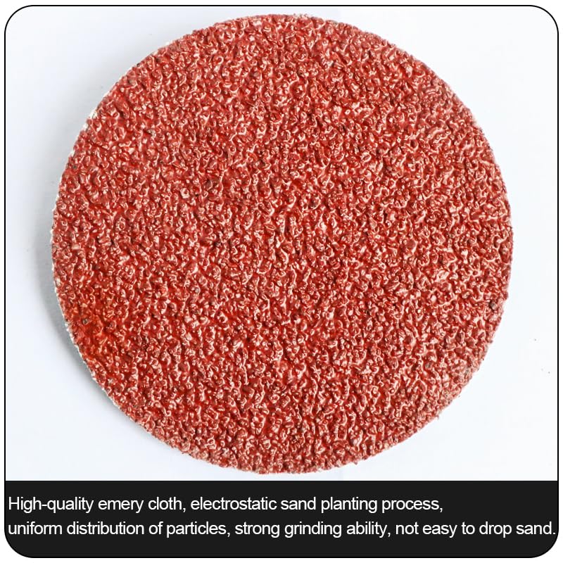 100Pcs 2" inch Sanding Disc Surface Conditioning Quick Change Disc R-Type Sandpaper Grinding Pad Abrasive Disc (36) - style: 36